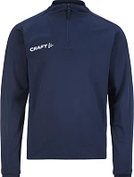 Craft Teamwear Evolve 2.0 Half Zip Jr Detská tréningová bunda s 1/4 zipsom 82.4764 tmavomodrá