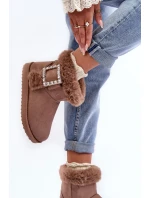 sněhule s tmavě hnědé model 21633625 - Boto