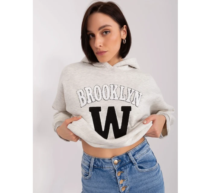 Mikina EM BL 656 3.99P svetlo šedá Mikina EM BL 656 3.99P svetlo šedá