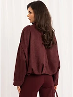 Kurtka MI KR model 22340894 bordowy - FPrice Kurtka MI KR model 22340894 bordowy - FPrice