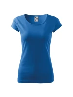Čisté tričko dámske azúrovo modré