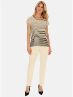 Dámsky Top Over Beige - Potis & Verso Dámsky Top Over Beige - Potis & Verso