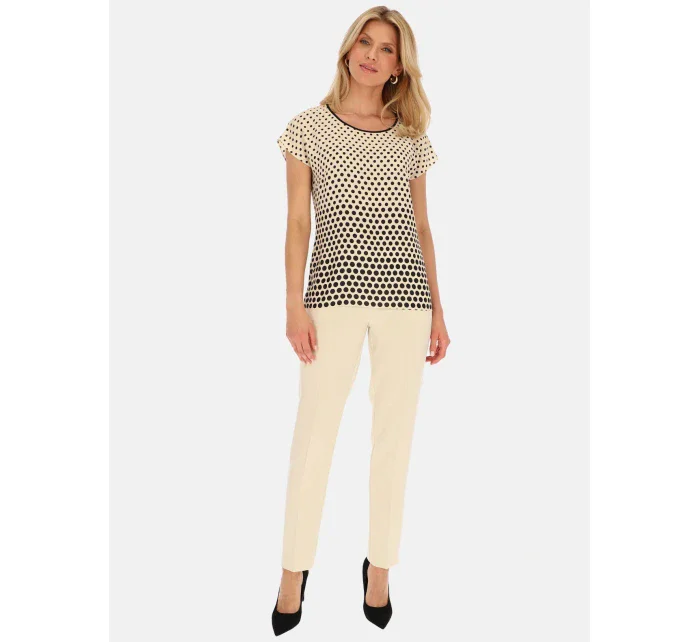 Dámsky Top Over Beige - Potis & Verso Dámsky Top Over Beige - Potis & Verso