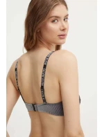 Dámská plavková podprsenka model 20182817 BEH černá - Calvin Klein Dámská plavková podprsenka model 20182817 BEH černá - Calvin Klein