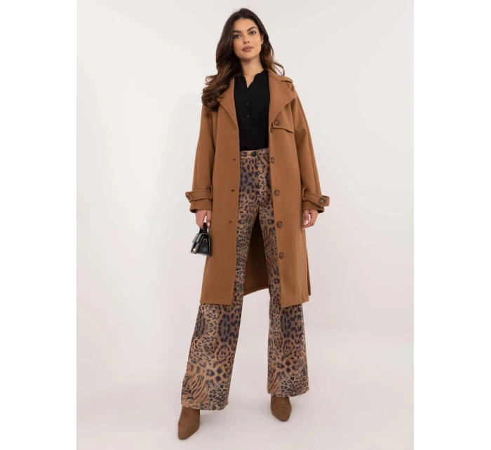 Dámský kabát TW EN BI model 21463078 Hnědá velbloudí Och Bella - FPrice