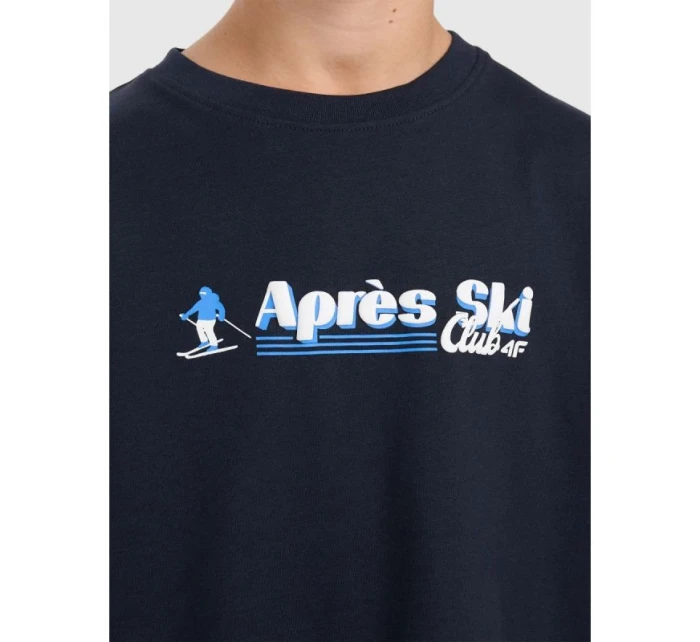 Chlapecké tričko s potiskem a dlouhým rukávem model 21877623 - 4F