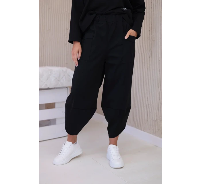 Súprava nových teplákov Punto Black Súprava nových teplákov Punto Black