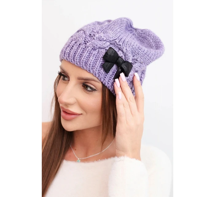 Čepice s rolováním Magda K293 camel Čepice s rolováním Magda K293 camel