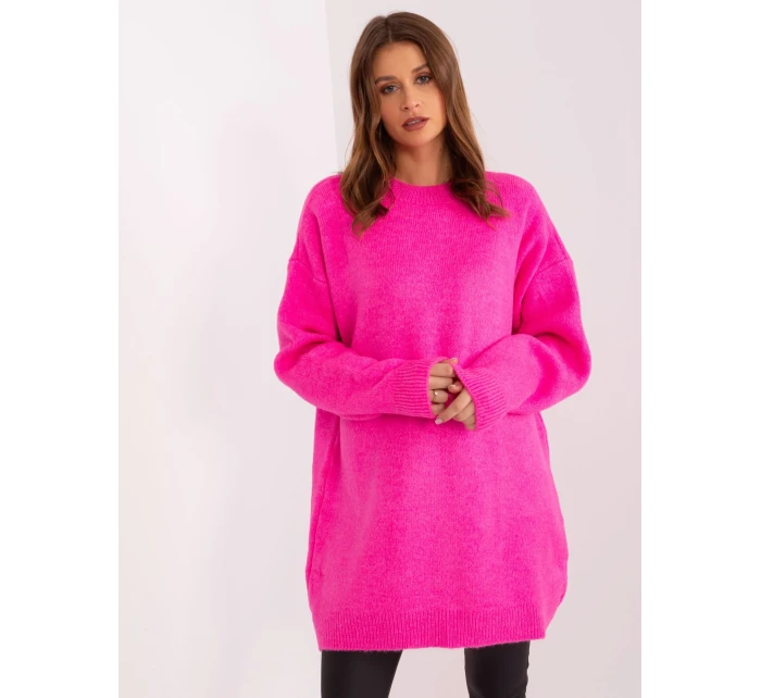 Šaty LC SK 0568.70P fluo ružová