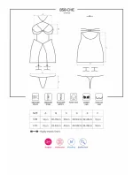 Pikantné košieľka 858 - CHE - Obsessive Pikantné košieľka 858 - CHE - Obsessive