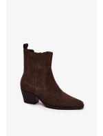 Topánky na podpätku model 220698 Step in style