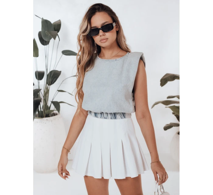 Dámská halenka modrá Dstreet model 21968326 - FashionStreet Dámská halenka modrá Dstreet model 21968326 - FashionStreet