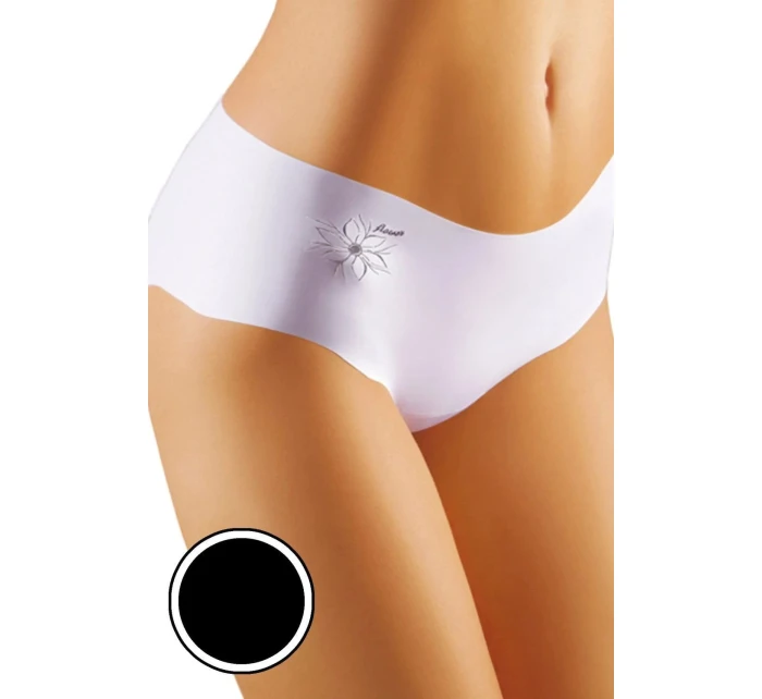 Dámské kalhotky Flower black - EMILI Dámské kalhotky Flower black - EMILI