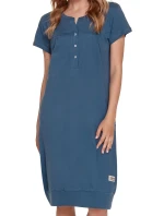 Dámske tehotenské tričko 4348 modré - Doctornap