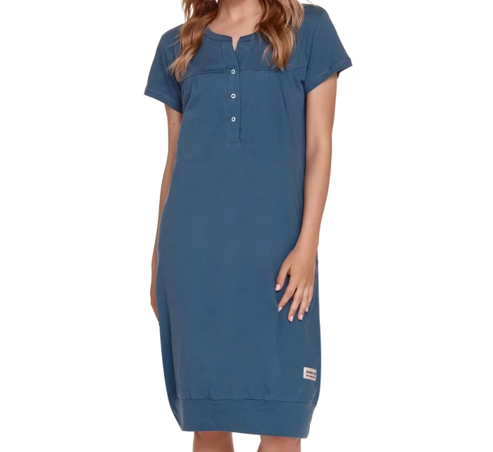 Dámske tehotenské tričko 4348 modré - Doctornap