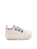 Dětské kožené tenisky BIG STAR model 21594822 Bílé - Big Star Shoes
