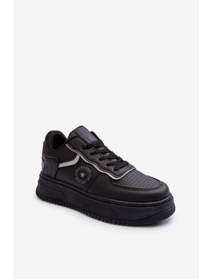Damskie Buty Sportowe Sneakersy Big Star MM274232 Czarne Damskie Buty Sportowe Sneakersy Big Star MM274232 Czarne