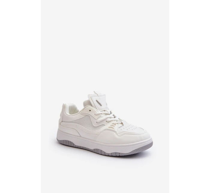 Dámské tenisky na platformě bílé model 21656960 - Boto Dámské tenisky na platformě bílé model 21656960 - Boto