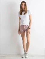 Šortky JMP SN J706 8.17P tmavo ružová