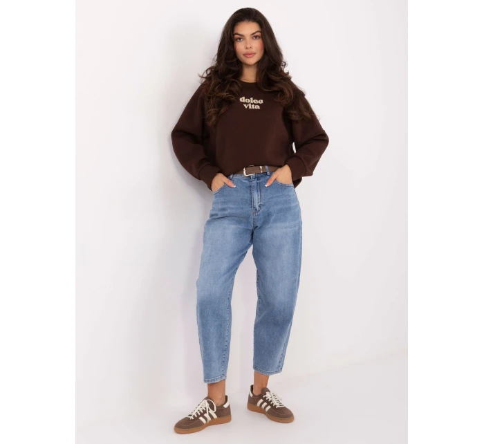 Mikina MJ BL H2525.66 tmavohnedá Mikina MJ BL H2525.66 tmavohnedá