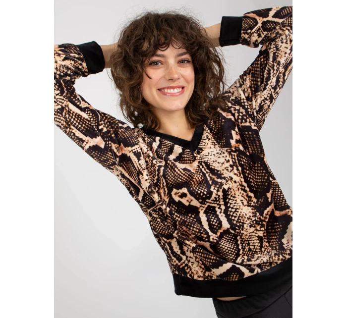 Dámsky komplet RP KMPLčierny a béžový Dámsky komplet RP KMPLčierny a béžový