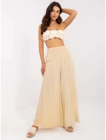 Spodnie TW SP BI model 20863004 beżowy - FPrice Spodnie TW SP BI model 20863004 beżowy - FPrice