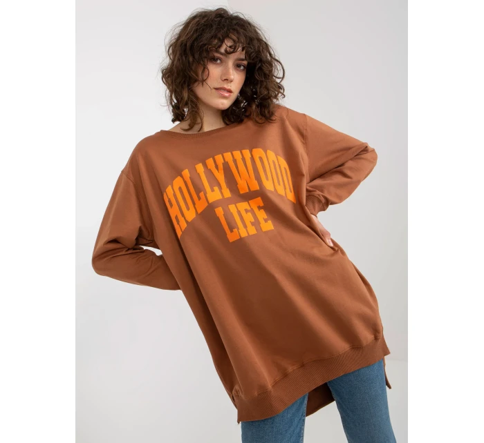 Mikina VI BL 3102.01P svetlo hnedá