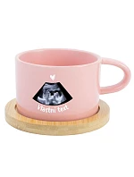 Personalizovaný keramický hrnček „MAKRONKA“ s ultrazvukom