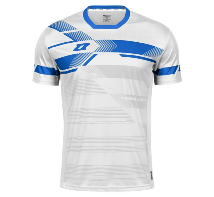 Zápasové tričko Zina La Liga (biele/modré) M 72C3-99545
