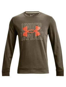 Pánske tričko UA Rival Terry Logo Crew M 1370391 361 - Under Armour