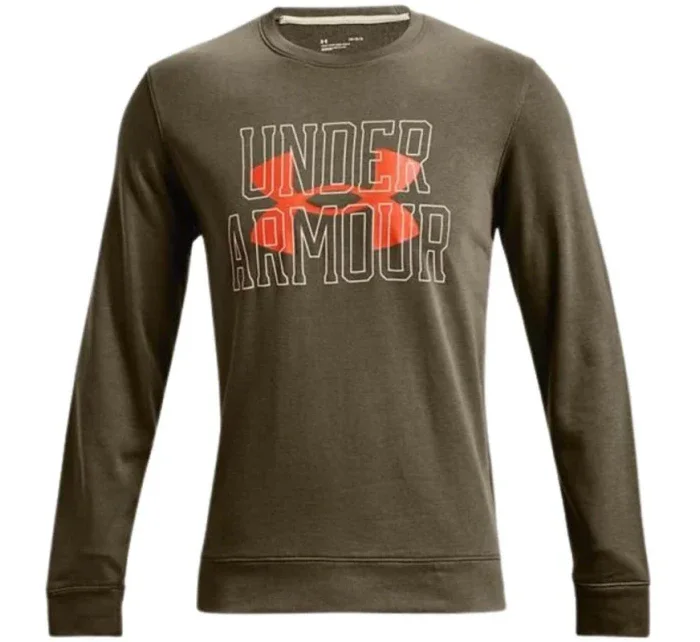 Pánske tričko UA Rival Terry Logo Crew M 1370391 361 - Under Armour