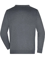 JN 661 Pánský pletený cardigan s výstřihem do V model 22488049 grey heather - Daiber JN 661 Pánský pletený cardigan s výstřihem do V model 22488049 grey heather - Daiber