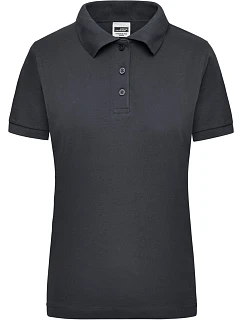 Daiber JN 803 Dámske pracovné polo tričko z hrubej bavlny 02.0803 carbon