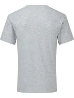 Fruit of the Loom Iconic 150 V-Neck T Tričko s výstrihom do V 16.1442 melírovaná šedá Fruit of the Loom Iconic 150 V-Neck T Tričko s výstrihom do V 16.1442 melírovaná šedá