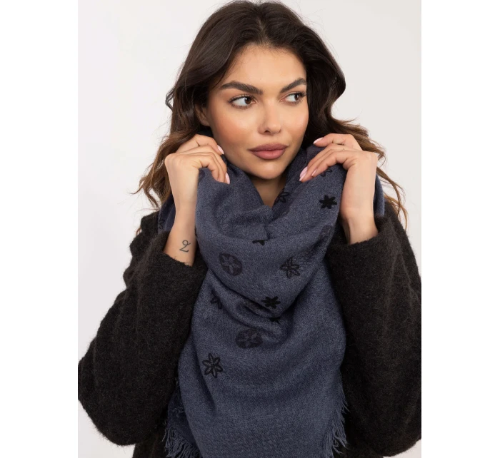 Šála AT SZ model 20595623 tmavě modrá - FPrice Šála AT SZ model 20595623 tmavě modrá - FPrice