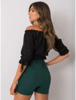 Šortky DHJ SN model 15747286 tmavě zelená - FPrice