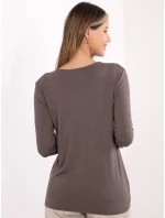 Blúzka RV BZ A 160.19P sivá béžová Blúzka RV BZ A 160.19P sivá béžová