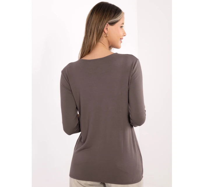 Blúzka RV BZ A 160.19P sivá béžová Blúzka RV BZ A 160.19P sivá béžová