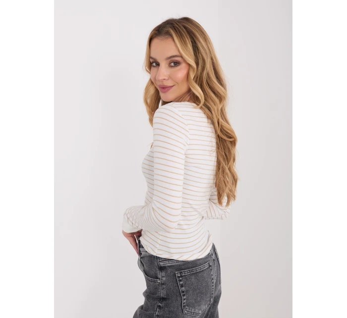 Blúzka WT BZ A1271.49 biela a béžová