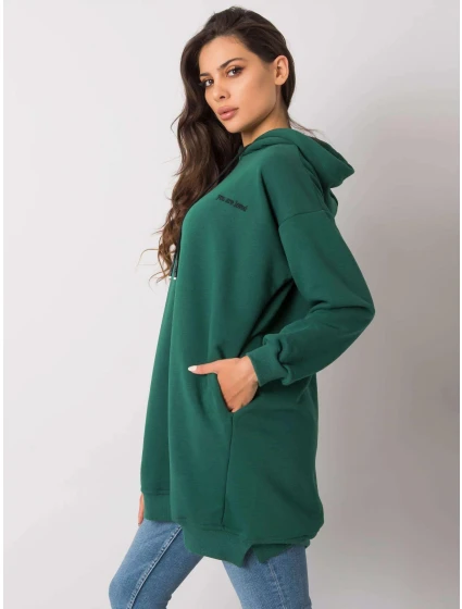 Dámska mikina RV BL 7097.26 Tmavo zelená - FPrice