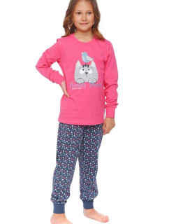 Dívčí pyžamo  růžové model 17632783 - DN Nightwear