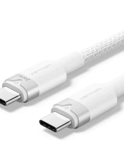 Kábel USB-C na USB-C Vention USB 2.0 5A 240W 1m čierny