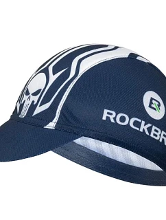 Cyklistická čiapka Rockbros MZ10019 s kšiltom – modrá