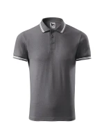 Urban pánske polo tričko steel grey