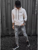 Pánská mikina v barvě ecru Dstreet model 21966799 - FashionStreet