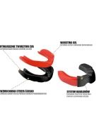 Gélový chránič zubov + krabička - čierna a červená | GelTech Gélový chránič zubov + krabička - čierna a červená | GelTech