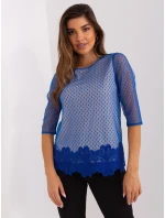 Blúzka LK BZ 506729.63P tmavo modrá Blúzka LK BZ 506729.63P tmavo modrá