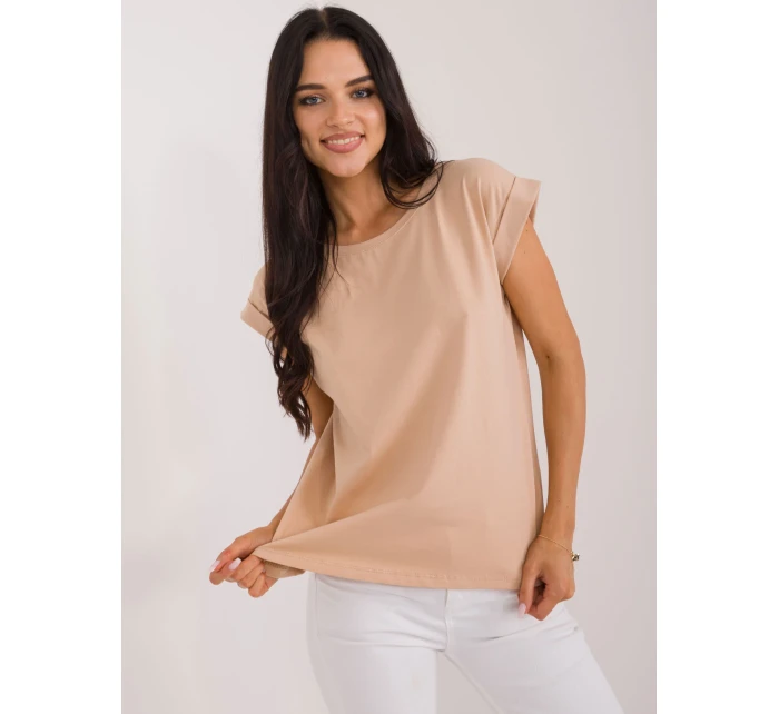 Tričko RV TS 4833.41X ťava Tričko RV TS 4833.41X ťava