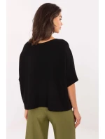 Sveter s krátkym rukávom model 216684 Taliansko Moda Sveter s krátkym rukávom model 216684 Taliansko Moda