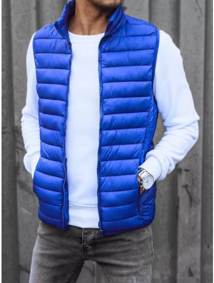 Pánská modrá vesta Dstreet model 21967410 - FashionStreet